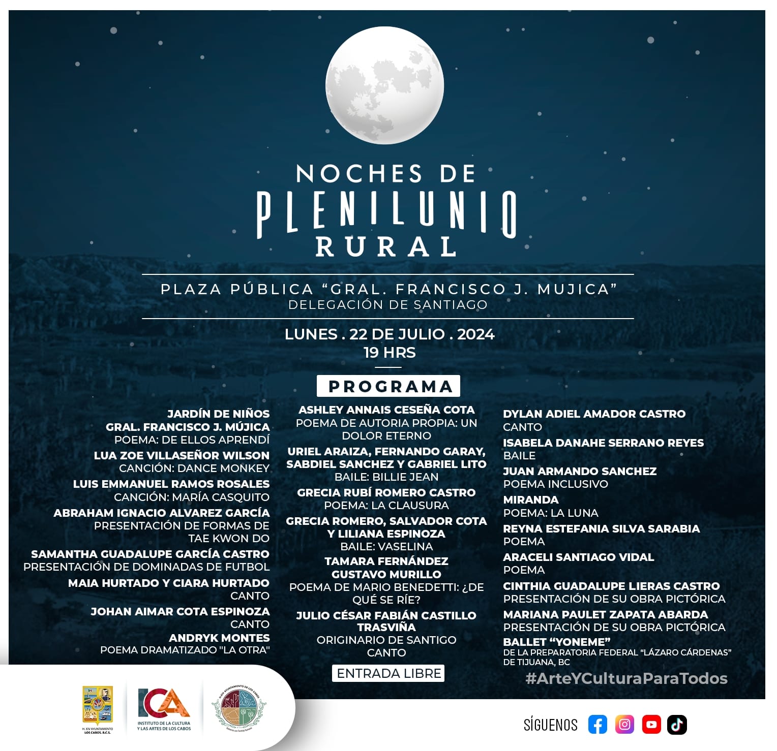 Noches de Plenilunio Rural en Santiago