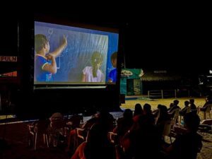 Momentos de la Muestra de Cine para Niños y Niñas en Cabo Pulmo