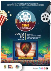 Cine en tu comunidad 16 de julio