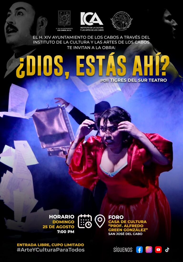 Obra ¿Dios, estás ahí_