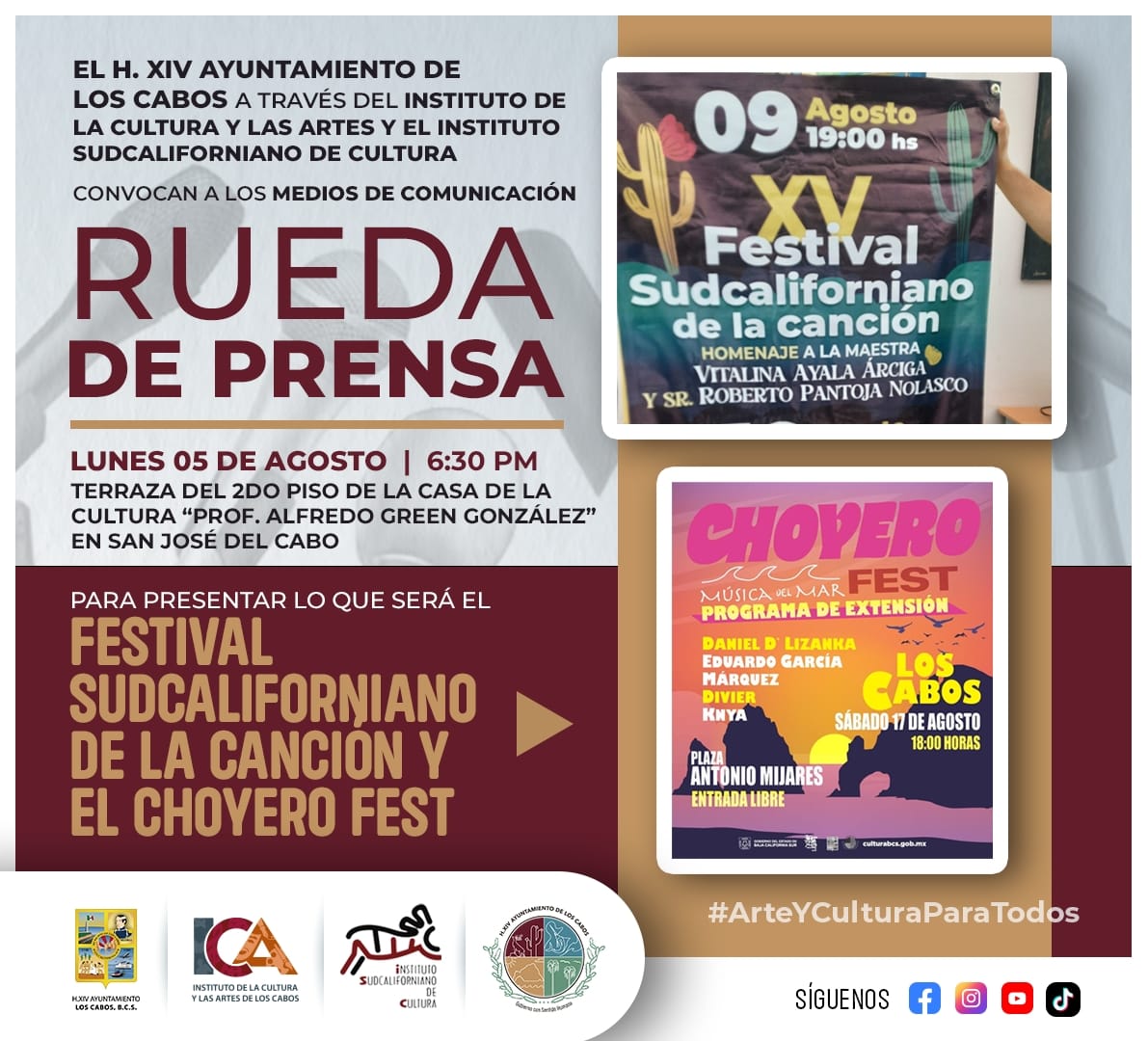 Rueda Prensa Choyero Fest