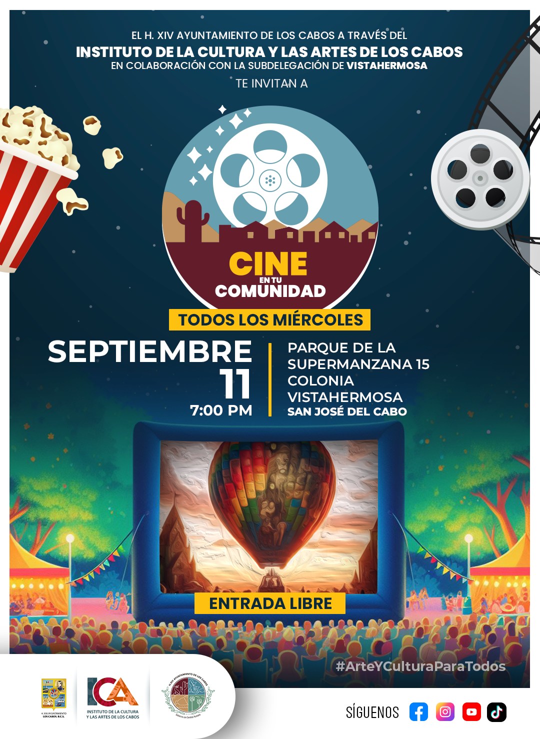 Cine en tu Comunidad 11 de Septiembre