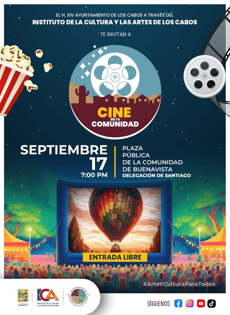 Cine en tu comunidad 17 Septiembre