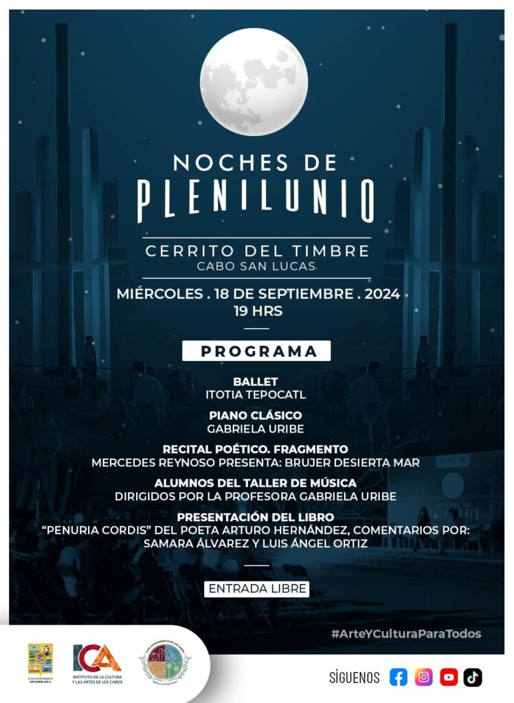 Noches de plenilunio 18 septiembre