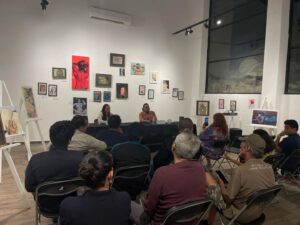 Presentación del libro “Mala Suerte Billy”, en la Galería del Cerrito del Timbre en Cabo San Lucas