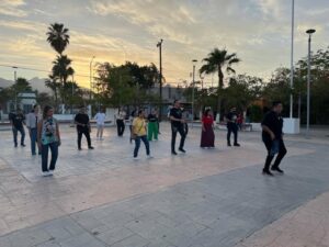 Así se llevó a cabo el programa “Entre Bailes y Sonrisas”