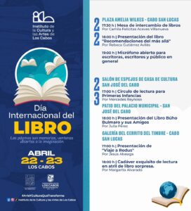 Más actividades en el “Día Mundial del Libro”