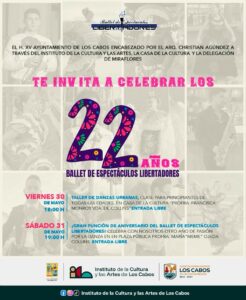 Celebra con nosotros los 22 años del Ballet de Espectáculos Libertadores