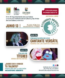Instituto de la Cultura y las Artes te invitan a presenciar y disfrutar del programa “Escenario Abierto”