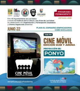 ¡Ya está aquí “Cine Movil en tu playa”!