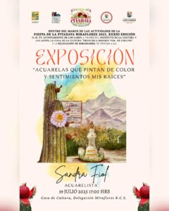 Exposición “Acuarelas que pintan de color y sentimientos mis raíces”