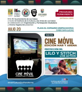 ¡Domingo de “Cine Movil en tu playa”!