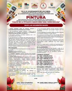 Concurso de Pintura dentro del marco de la “Fiesta de la Pitahaya, Miraflores 2025”