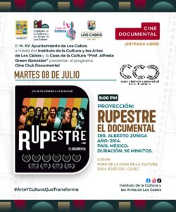 Te invitan a disfrutar el día martes 08 de julio, del programa Cine Club Documental
