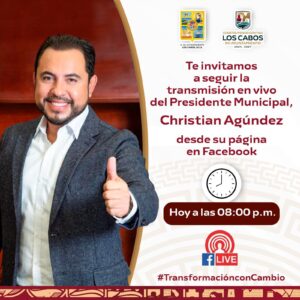 No te pierdas la transmisión #envivo del Presidente Municipal