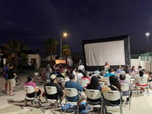 Así se vivió una edición más de l programa permanente “Cine Móvil”