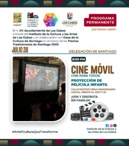 ¡Lunes de Cine en la delegación de Santiago!