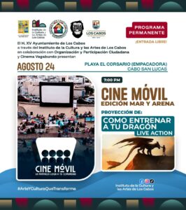 ¡Domingo de “Cine Movil en tu playa”!