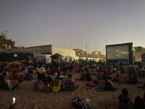 ¡La magia del cine bajo las estrellas!