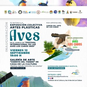Inauguración de la exposición colectiva de artes plásticas “Aves”
