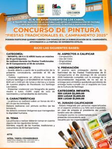 Convocatorias de concurso de pintura y concurso de fotografia en Santiago