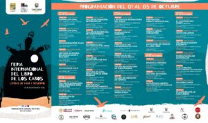 Te presentamos todas las actividades que formarán parte de la Feria Internacional del Libro de Los Cabos “Letras de Mar y Desierto”