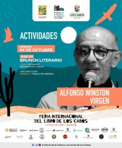 Continuamos con las actividades de la Feria Internacional del Libro “Letras de Mar y Desierto”