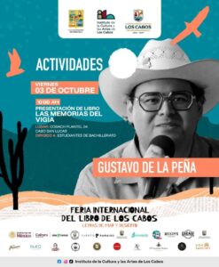 Continuamos con las actividades de la Feria Internacional del Libro “Letras de Mar y Desierto”