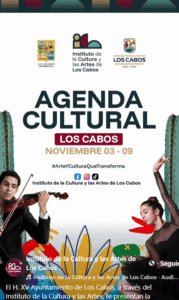 AGENDA CULTURAL DEL 03 AL 09 DE NOVIEMBRE