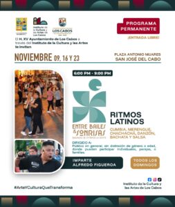 ¡Ven a bailar hoy domingo a la plaza!