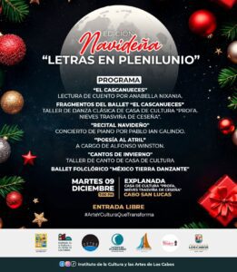 “Letras en Plenilunio, ecos de luna” en su edición especial de “Navidad”