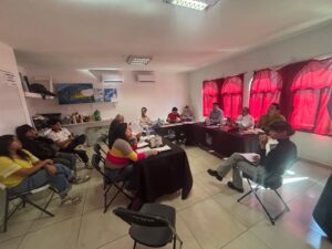 Reunión de trabajo con las y los directores y coordinadores de las Casas de Cultura y la Casa de la Música del municipio