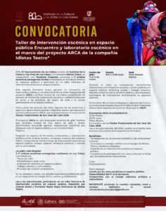 Convocatoria para artistas escénicos de Los Cabos