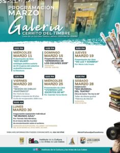 ¡La cultura se vive en marzo!