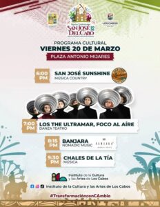 Nos vemos hoy, viernes 20 de marzo en el tercer día de las Fiestas Tradicionales San José