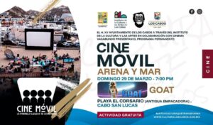 ¡Domingo de “Cine Movil en tu playa”!