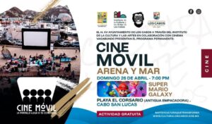 Noche mágica frente al mar con Cine Móvil: Arena y Mar.