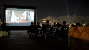 Así se vivió el día de ayer, jueves 09 de abril, la proyección de la película “Kneecap”