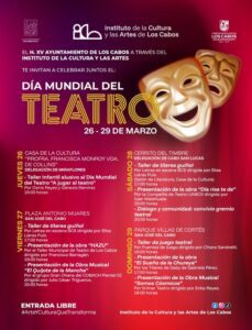 ¡Celebra el Día Mundial del Teatro con Nosotros!