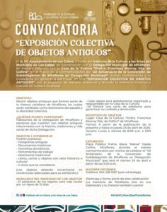 “Exposición Colectiva de Objetos Antiguos”