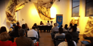 Gabriela Torres presentó su libro de poesía en la Galería de Arte “Cerrito del Timbre”