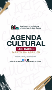 AGENDA CULTURAL DEL 30 DE MARZO AL 05 DE ABRIL