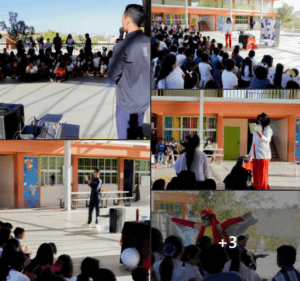 Programa “Rutas Creativas” llevó arte a la escuela primaria “Frida Kahlo”