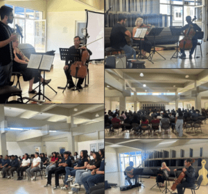 RUTAS CREATIVAS: RECITAL DE TRÍO INSTRUMENTAL: VIOLÍN, VIOLONCHELO Y GUITARRA