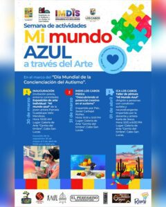 Semana de actividades “Mi mundo AZUL a través del Arte”