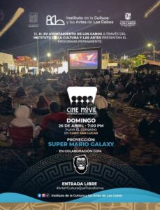 ¡Hoy domingo 26 de abril tenemos “Cine Móvil!