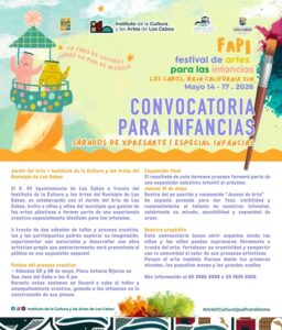 ¡Atención, pequeñas y pequeños artistas de Los Cabos!
