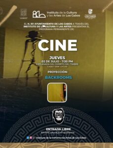 Cine al aire libre: Proyección de Backrooms en Los Cabos