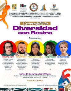 Conversatorio Diversidad con Rostro: Voces LGBT+ en Los Cabos