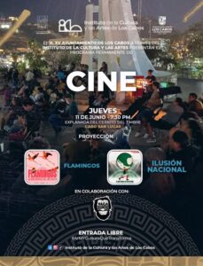 Te invitamos a disfrutar una noche de cine al aire libre